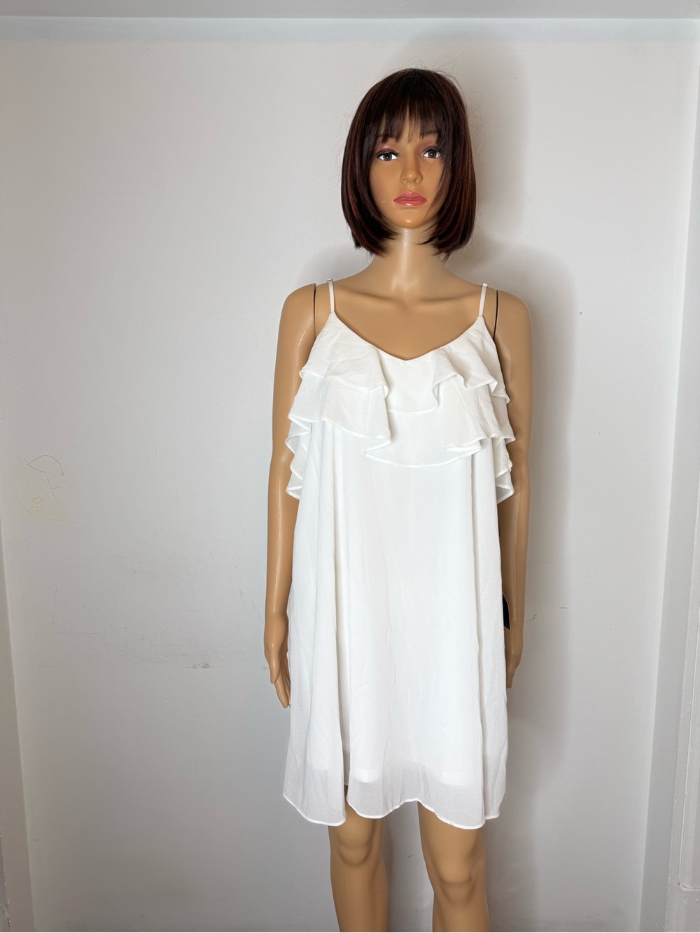 🆕 LuLus Impress The Best White Off Shoulder Dress White Size XL